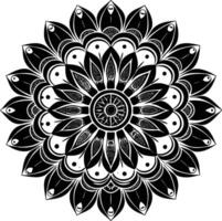 Mandalas for coloring book.Decorative round ornaments.Unusual flower shape vector