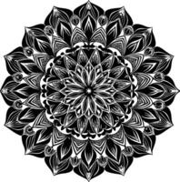 Ethnic mandala Design with Circular ornamental pattern vector