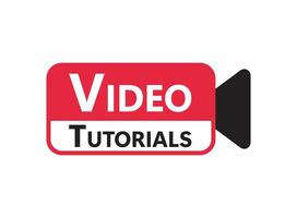 Play tutorials icon in flat style. Education software illustration on isolated background. Webinar training sign business concept. vector
