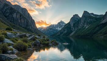 Captivating Reflections and Serene Landscapes photo