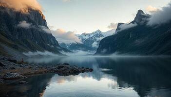 Captivating Reflections and Serene Landscapes photo