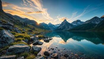 Captivating Reflections and Serene Landscapes photo