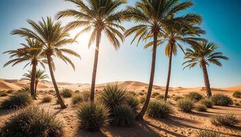 Discover a Vibrant Oasis in the Desert photo