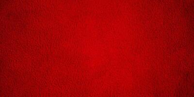 Red suede background. Suede texture macro photo. photo
