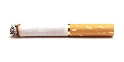 Close-up of a cigarette lit photo