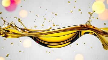 Abstract oil background photo