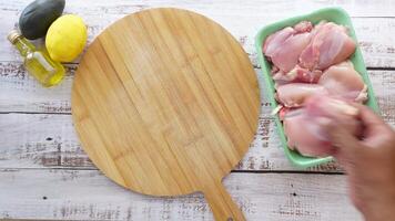 Utilizing Fresh and Quality Ingredients for Creating an Exquisite Chicken Dish Preparation Process video