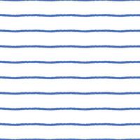 Bold Horizontal Blue Stripe Pattern vector