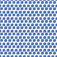 Organic Blue Dot Seamless Pattern vector