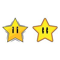 The Illustration of Mute Star Game vector