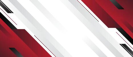Abstract red and black background with diagonal lines vector