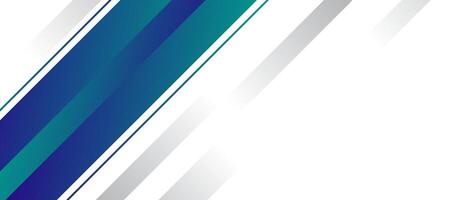 Blue and white striped background with a diagonal line vector
