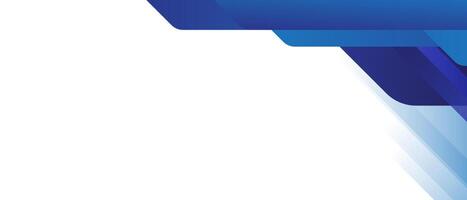 Blue abstract background with white and blue lines vector