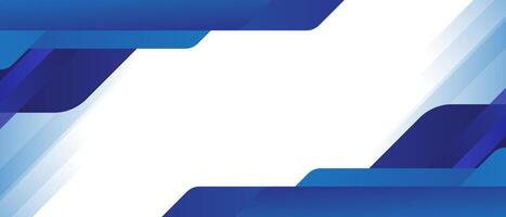 Blue abstract background with white lines vector