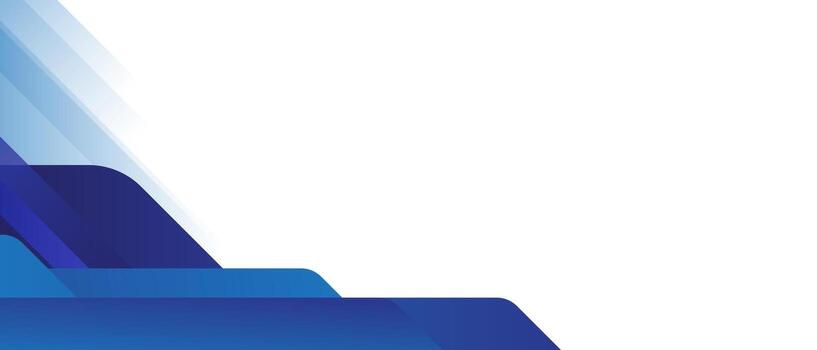 Blue abstract background with white space for text vector