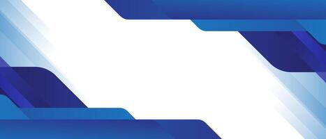 Blue abstract background with white lines vector