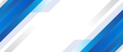Abstract blue and white lines background vector