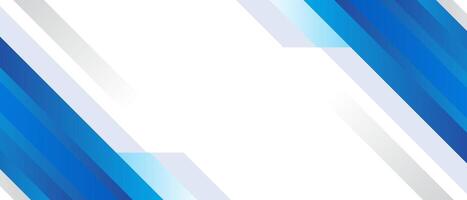 Abstract blue and white lines background vector