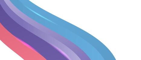 A colorful wave background with a white background vector