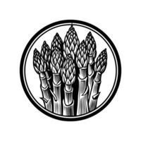 Greening Your Aesthetic. The Rise of the Asparagus Icon vector