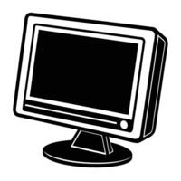 computer monitor icon illustration design vector