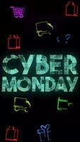 Digital Cyber Monday Sale Animation Vertical Alpha video