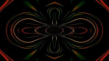 Holographic colorful background animation. Abstract wavy bright liquid motion. soft dark motion. video