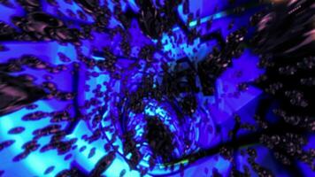 Abstract Join Us golden text with particles digital effect video