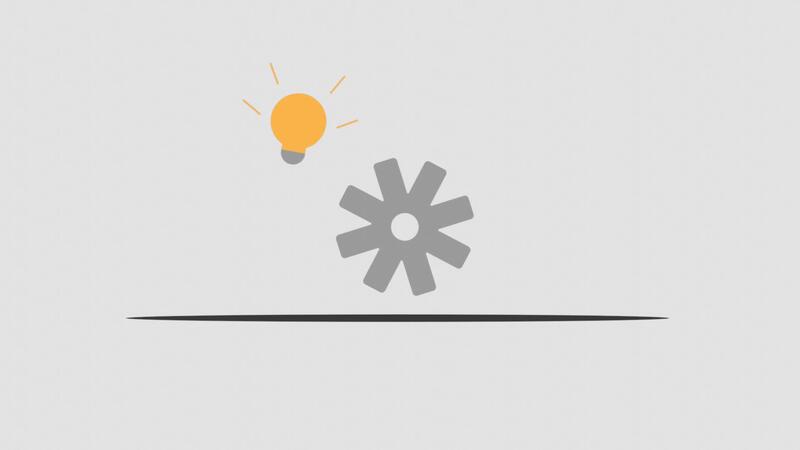 Animated flat design problem solving illustration 51037261 Stock Video ...