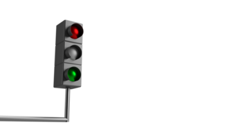 traffic light road object transportation stoplight safety street signal control city yellow red green color danger travel caution driven copy space forbidden regulate black urban signal speed object png