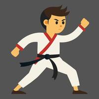 karate man in karate stance, karate karate man, karate man, k vector