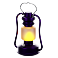 3d rendering halloween icon concept. 3d render lantern png