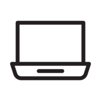 Laptop and Computer Icon, Technology Symbol, Portable Device png
