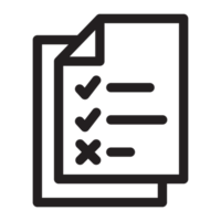 Checklist Icon, Files and Folders Symbol, To Do List Sign png