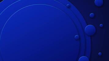 Dark blue geometric background animation, abstract background suitable for bumpers, motion graphics, openings, and animated explainers. video