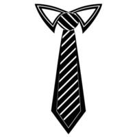 a black and white drawing of a tie vector