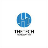 Creative Tech Logo Design for Cutting-Edge Solutions vector