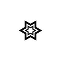 Bold Star Logo Design for Fashion Companies vector