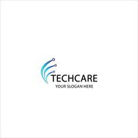 High-Tech Logo Design for IT Services vector