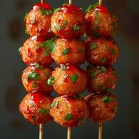 Photo of a chicken balls