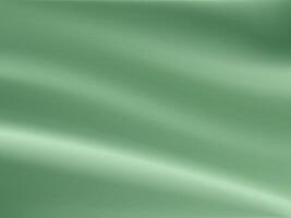 Silk background Design for product advertising for catalog. Green silk background. Green fabric background. smooth texture . illustration EPS 10. vector