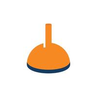 Logo drink cup lid unique design with blank background vector