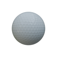 3d Render of golf ball png