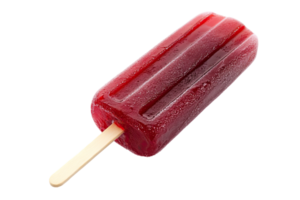Fruit ice cream isolated on a transparent background. png