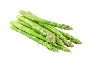 Asparagus isolated on transparent background. png