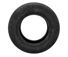 3d rendering old empty tire photo