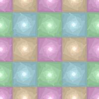 Abstract pattern of curved multicolored elements in a square shape. Fashionable minimalistic design with gentle smoothness. A modern aesthetic background with liquid organic shapes and wavy curves vector