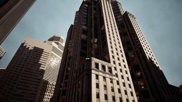 Time Reaching New Heights, A Majestic Skyscraper With an Elegant Clock video