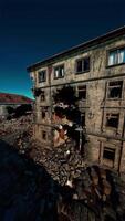 Derelict Building With Broken Windows video