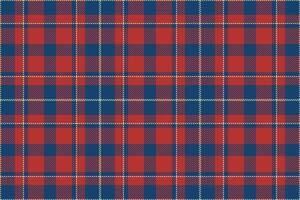 Plaid background, check seamless pattern in red. fabric texture for textile print, wrapping paper, gift card or wallpaper. vector